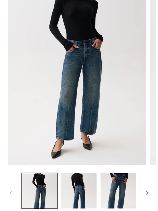 Favorite Daughter Denim - NWT Favorite Daughter Pleats for Days Wide Leg Jeans